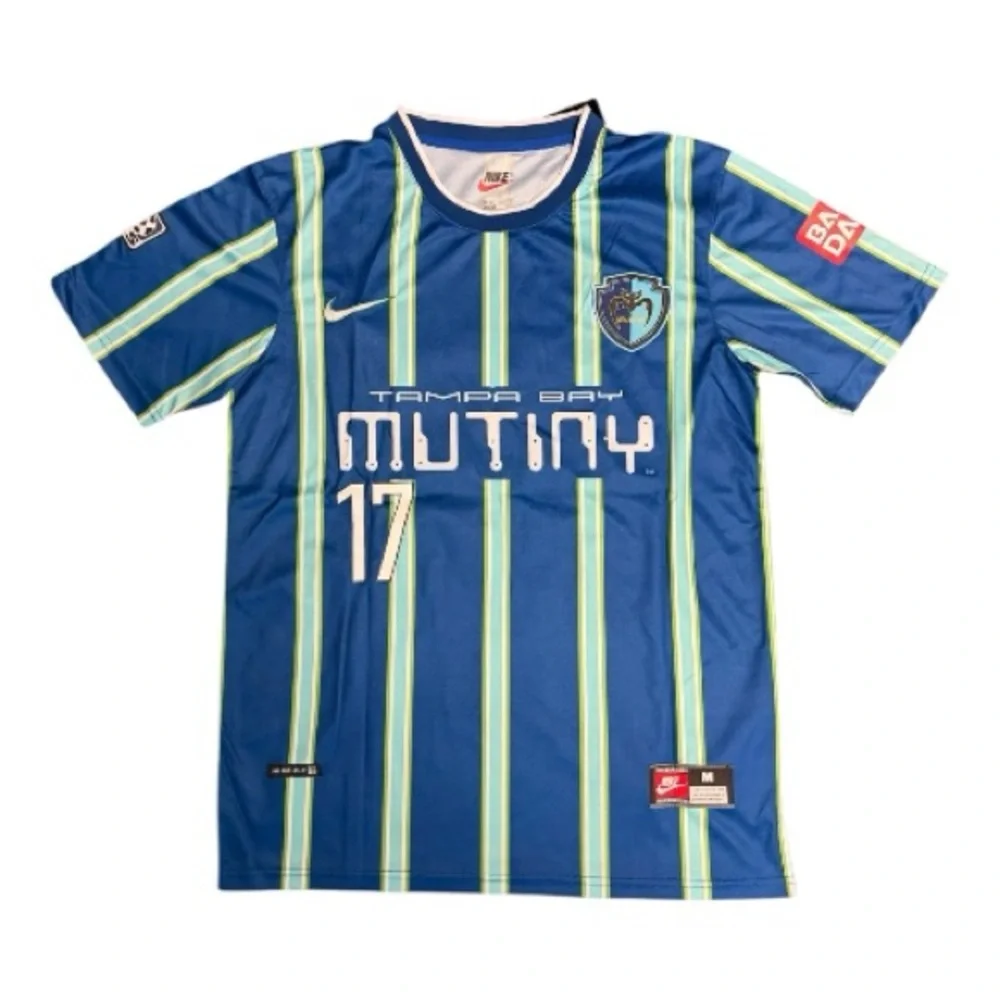 1998 retro Tampa bay mutiny home kit. Carlos Valderrama soccer football jersey